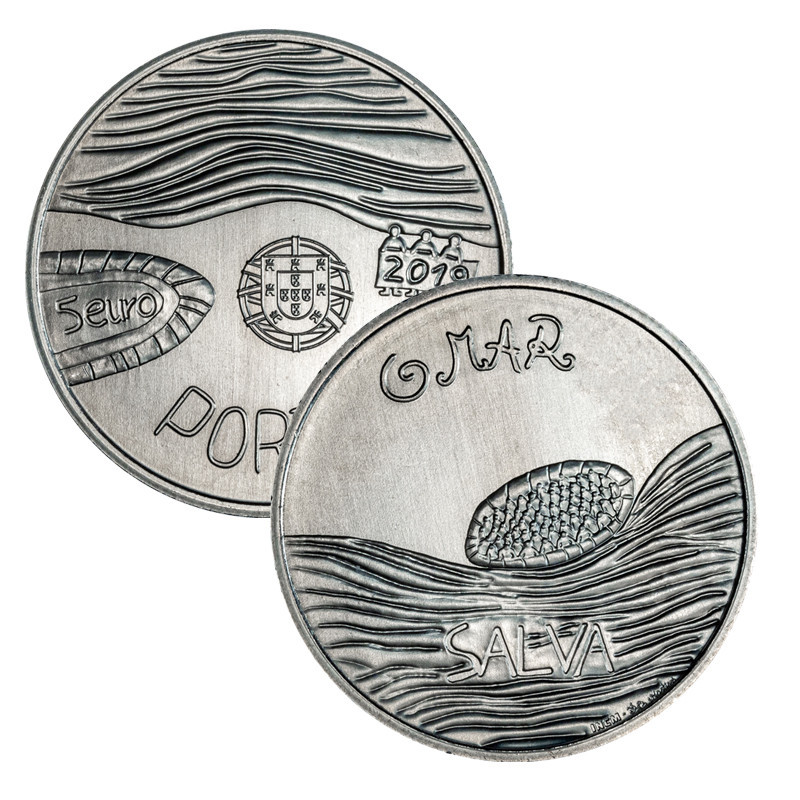 Portugal 2019 5€ La Mer Portugal 2019 5€ La Mer
